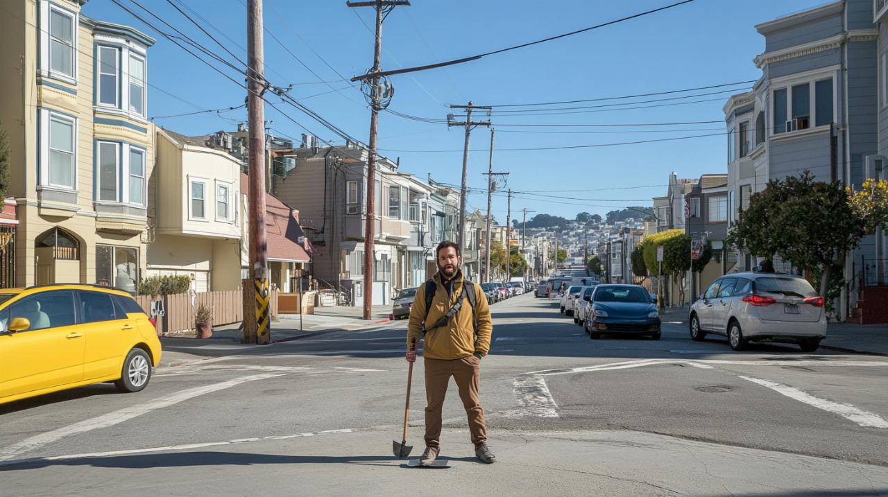 Cómo este hombre recibe un golpe de pala en directo frente al coche de Google Maps y expone los límites de la vigilancia tecnológica